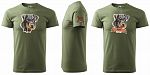 Pánské myslivecké tričko 129 PXT CREATIVE se psem khaki vel. XXXL - Obrázek (14)